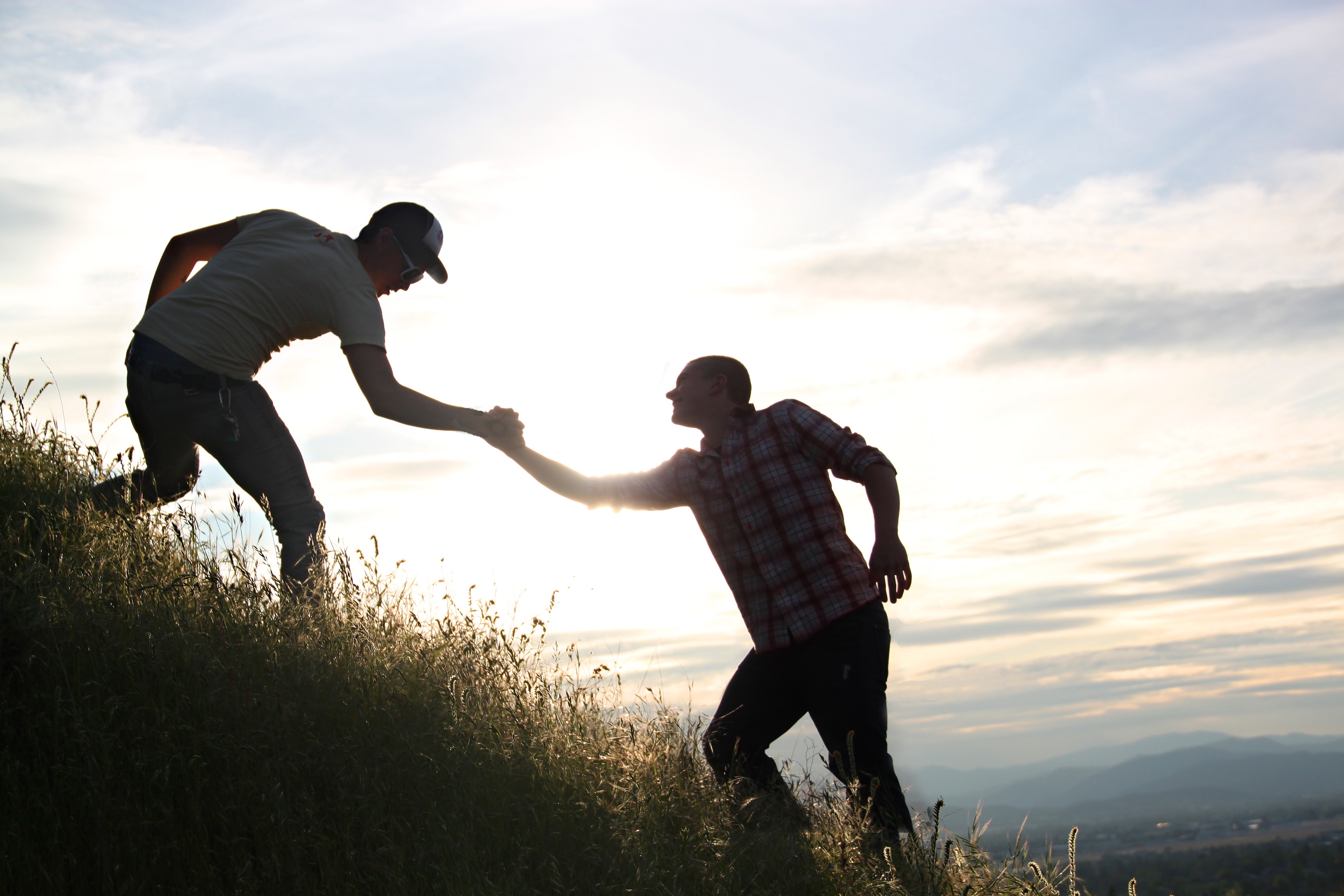 Help One Another Faith Stock Photos